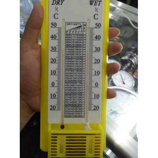 Ω thermometer dry and wet ♂