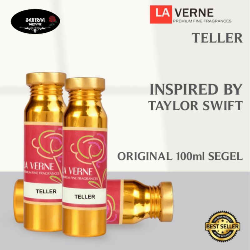 BIBIT PARFUM MURNI TAYLOR SWIFT BY LAVERNE 100 ML SEGEL PABRIK