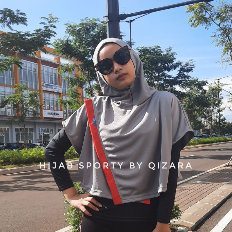 Hijab Sporty/Hijab Olahraga Muslimah syari