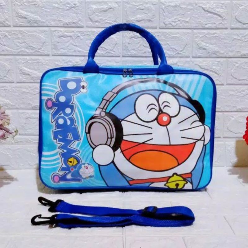 Tas travel bag karakter semi koper unik Dora Emon hello Tas travel bag karakter semi koper unik Dora Emon hello