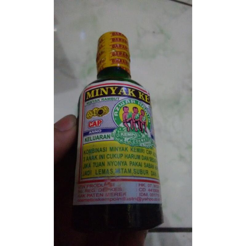 Azwar Hamid Kemiri Oil, Minyak U/ Rambut.