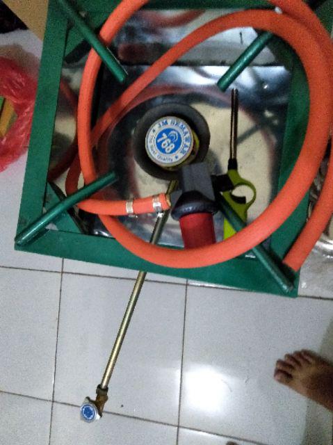 Kompor Mawar 768+rangka Selang Regulator