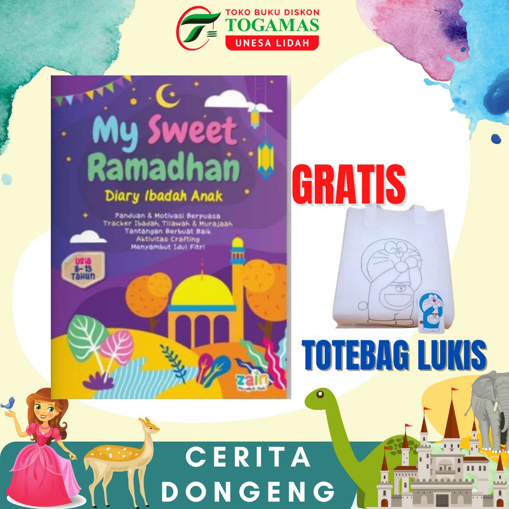 MY SWEET RAMADHAN / BUKU AKTIVITAS ANAK RAMADHAN ANAK