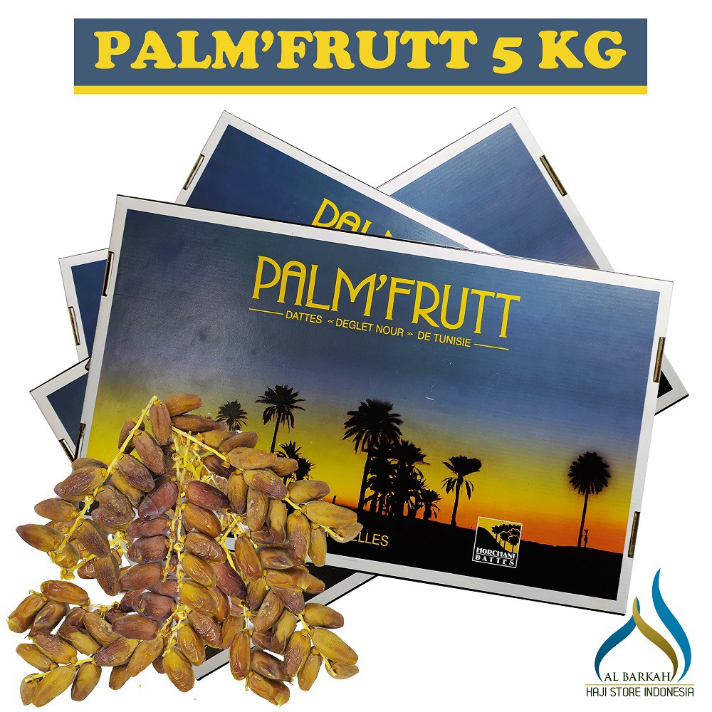 

Kurma Plam Fruit Tunisia Tangkai 5kg Super Premium