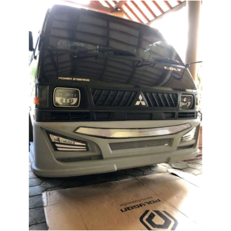 Lampu kumis depan bemper jet bus 3 Led