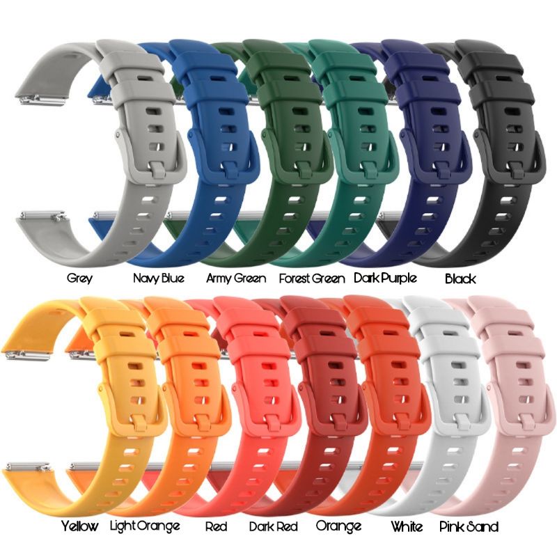 Strap Pengganti Untuk Huawei Band 7 Quick Release Material Silicone Lembut