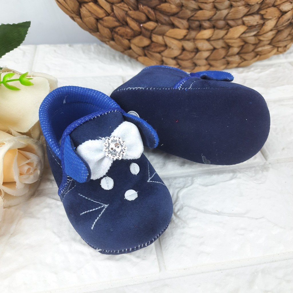 [TAMAN SEPATUKU] SEPATU TRENDY MURAH PREWALKER ANAK PEREMPUAN  0-12 BULAN KARTUN KUCING LUCU FPX11