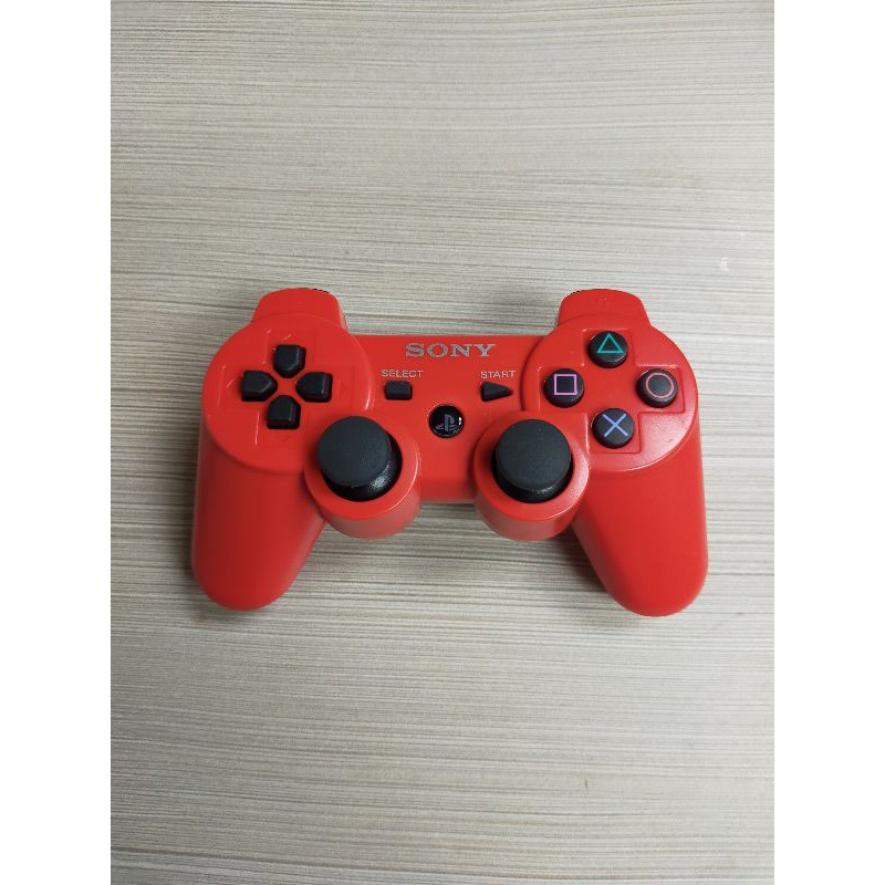 STIK STICK PS3 WIRELESS OP ORI PABRIK WARNA MERAH