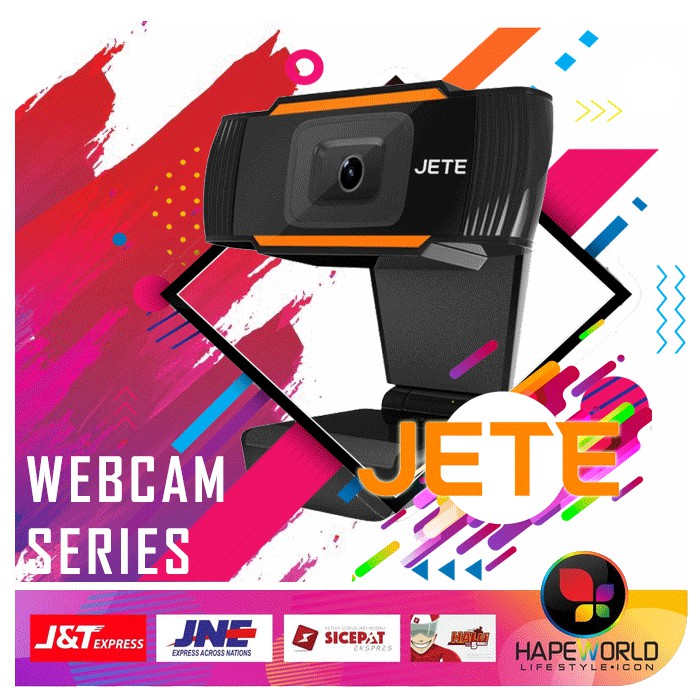 JETE WEBCAM SERIES [W1/W2/W3/W5/W6] - WEBCAM HD 100% ORIGINAL