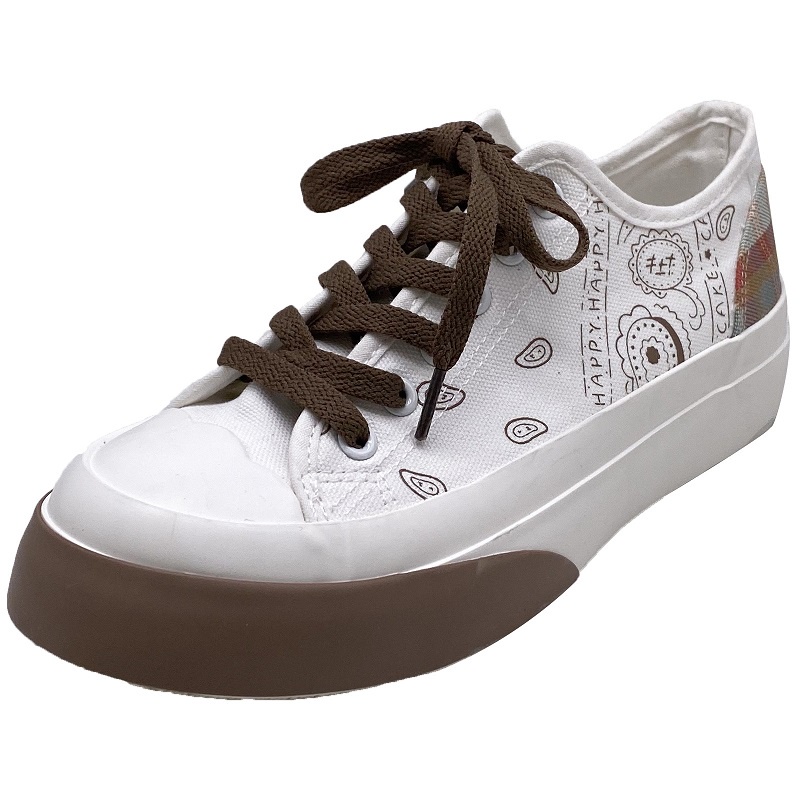 LUMMYSHOP SEPATU WANITA SCALLOP SNEAKERS IMPORT