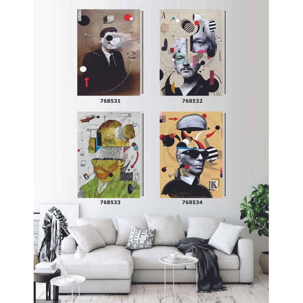 

Buku Tulis / Notebook / A5 Jepang / Surealism / Set 2567