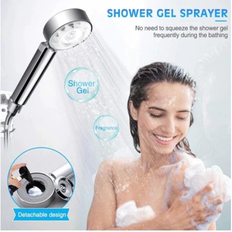 Kepala Pancuran Shower Head 3 mode SPA High Pressure, Hemat Air