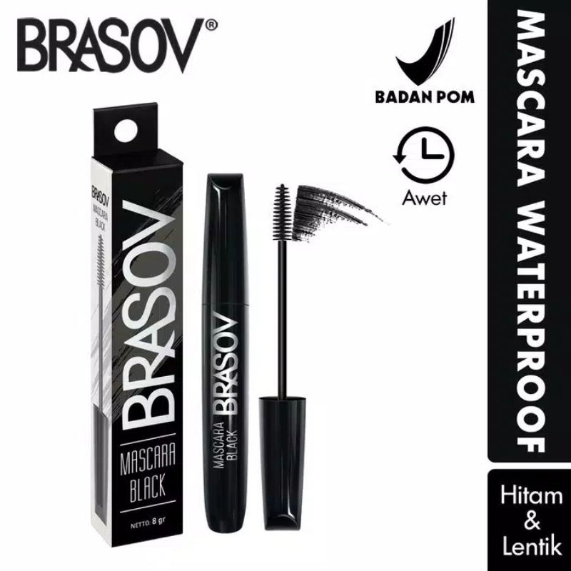 BRASOV MASCARA BLACK | Mascara Waterproof by AILIN