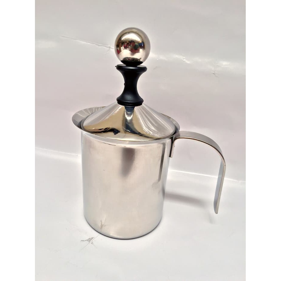 Subron Stainless French Press/ Tea &amp; Coffee Plunger Milk Frother 400ml