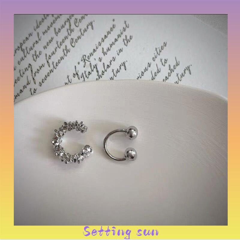 Anting Klip Tulang Rawan Telinga Tanpa Tindik Untuk Wanita TN