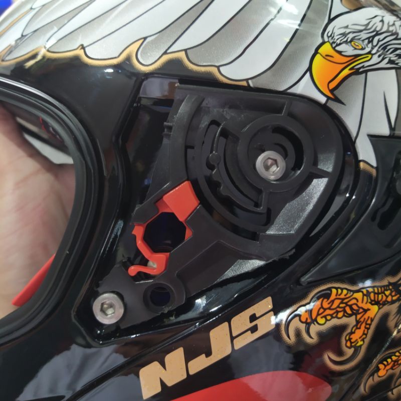 visor helm njs kairoz visor njs kairoz kaca helm njs kairoz