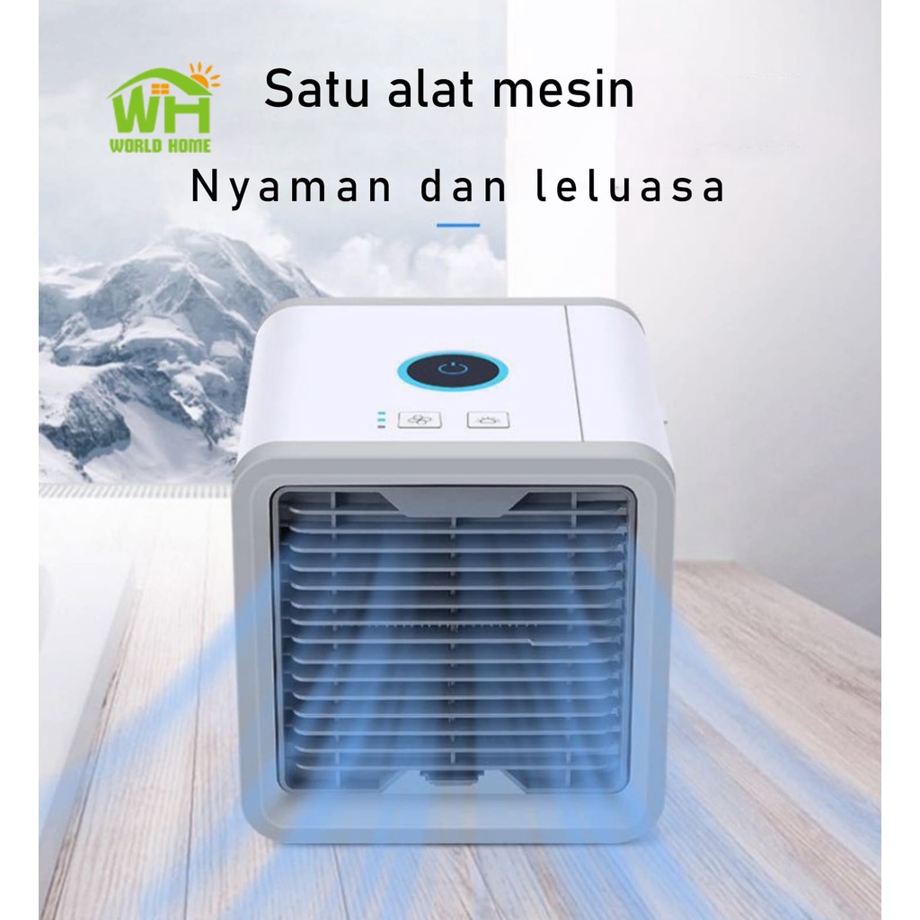 Ac Mini Portable Alat Pendingin Ruangan Air Cooler Kipas Cooler Kabel USB Original