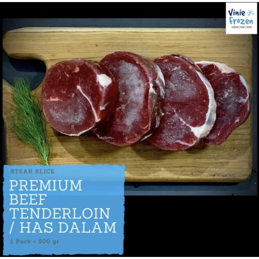 

PREMIUM Beef Tenderloin / Has Dalam / Empuk Super Quality (500 Gr)