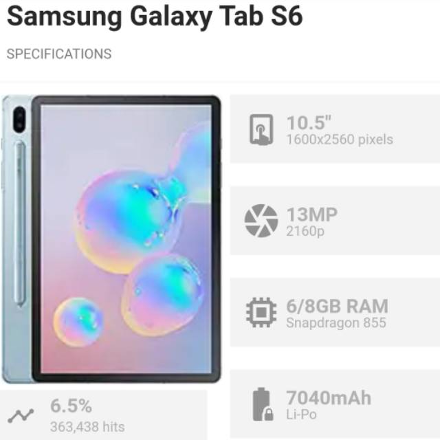 KOREAN Tempered Glass Samsung Tab S6 10.5&quot; 2019 Anti Gores Samsung Tablet T860 T865 Screen Guard