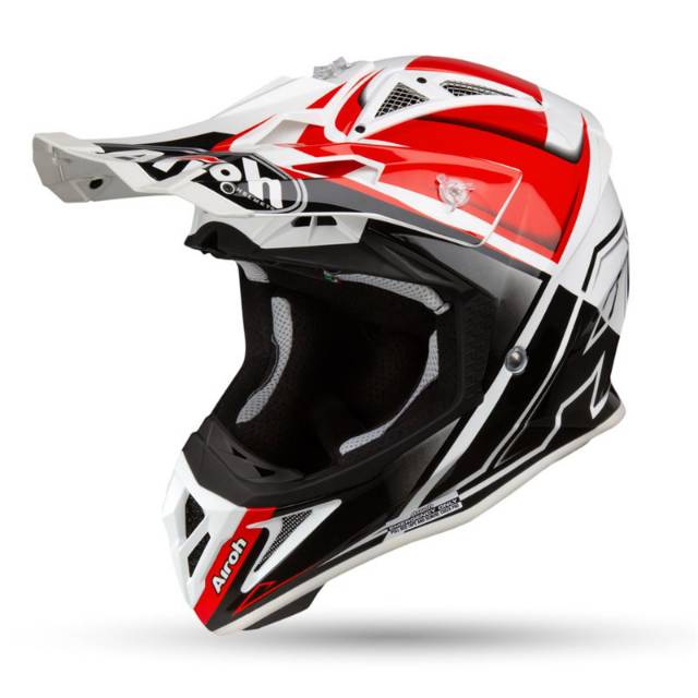 AIROH AVIATOR 2.2 CHECK RED GLOSS