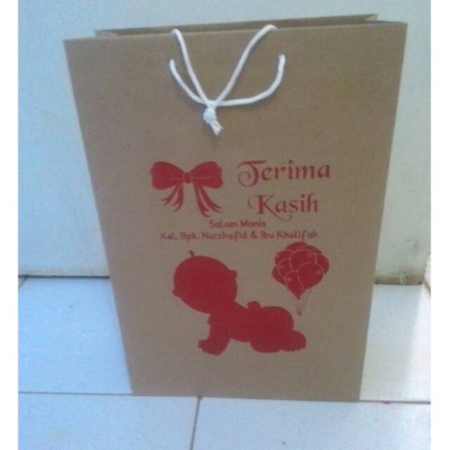 

Sablon goody bag