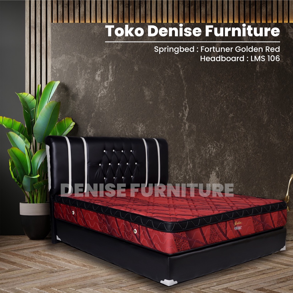 Kasur Matras Springbed Fortuner/ Springbed Fortuner Golden Red HB LMS 106 MATTRESS ONLY