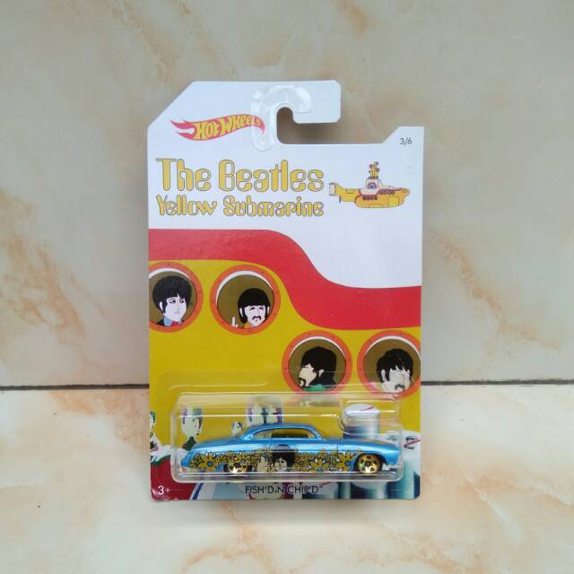 Hot Wheels The Beatles Yellow Submarine Fish'D N Chip'D Paul McCartney