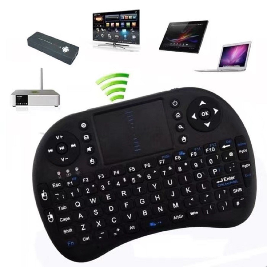 Keyboard Mini Mouse Wireless i8 Touchpad Android Smart TV Box