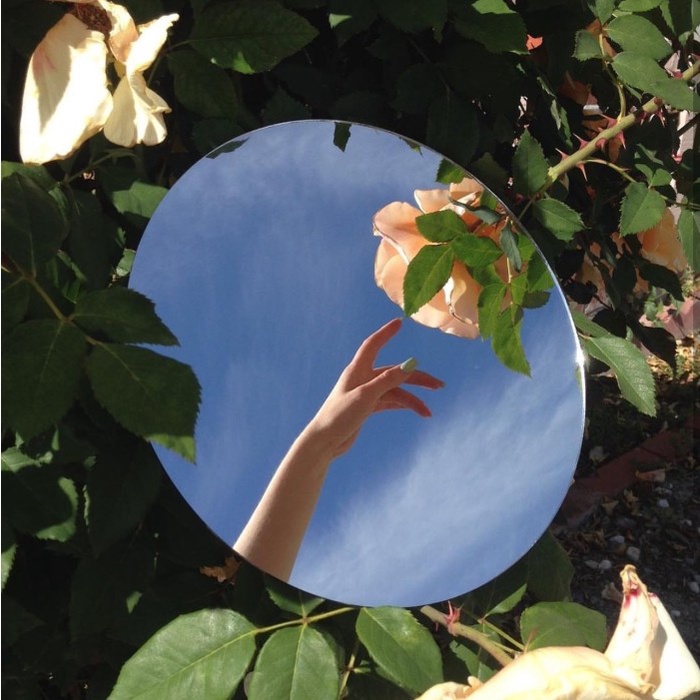 Cermin Lingkaran - Cermin Bulat / Round Mirror - D16