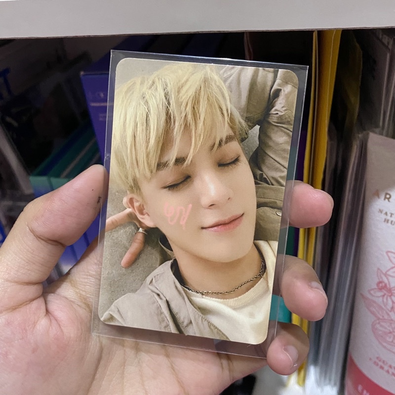 JENO WE BOOM BOOM VER BLONDE MEREM BOBO NCT DREAM PC PHOTOCARD