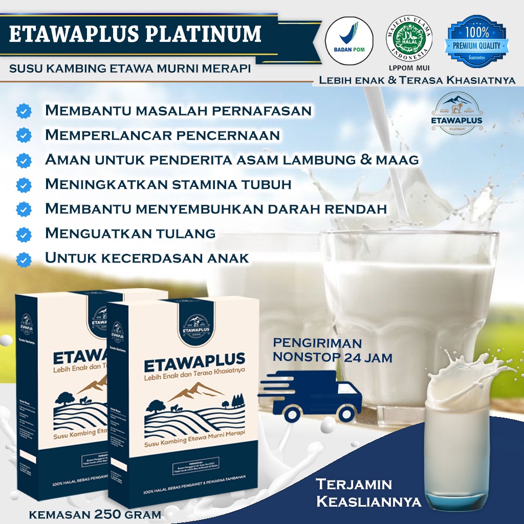 Etawaplus Kolostrum Gula AREN / Etawaplus platinum gula aren / Etawaplus / Etawaku Platinum / Susu kambing etawa/ Susu bubuk etawa / susu etawa / Susu etawa platinum / Susu etawa premium / Gula AREN