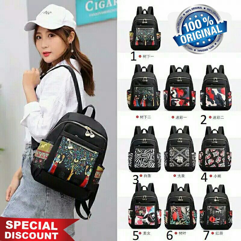 Original Tas Ransel CHIBAO Motif Terbaru High QUALITY Import Anti Air SUPER