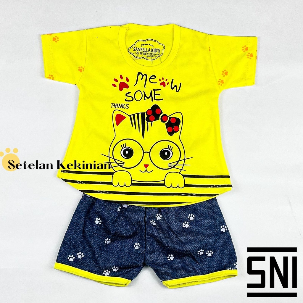 [SK] Set Anak Perempuan 3bln-12bln Baju Anak Cewek Lucu Newborn Setelan Baby Murah Girl Kado Lahiran