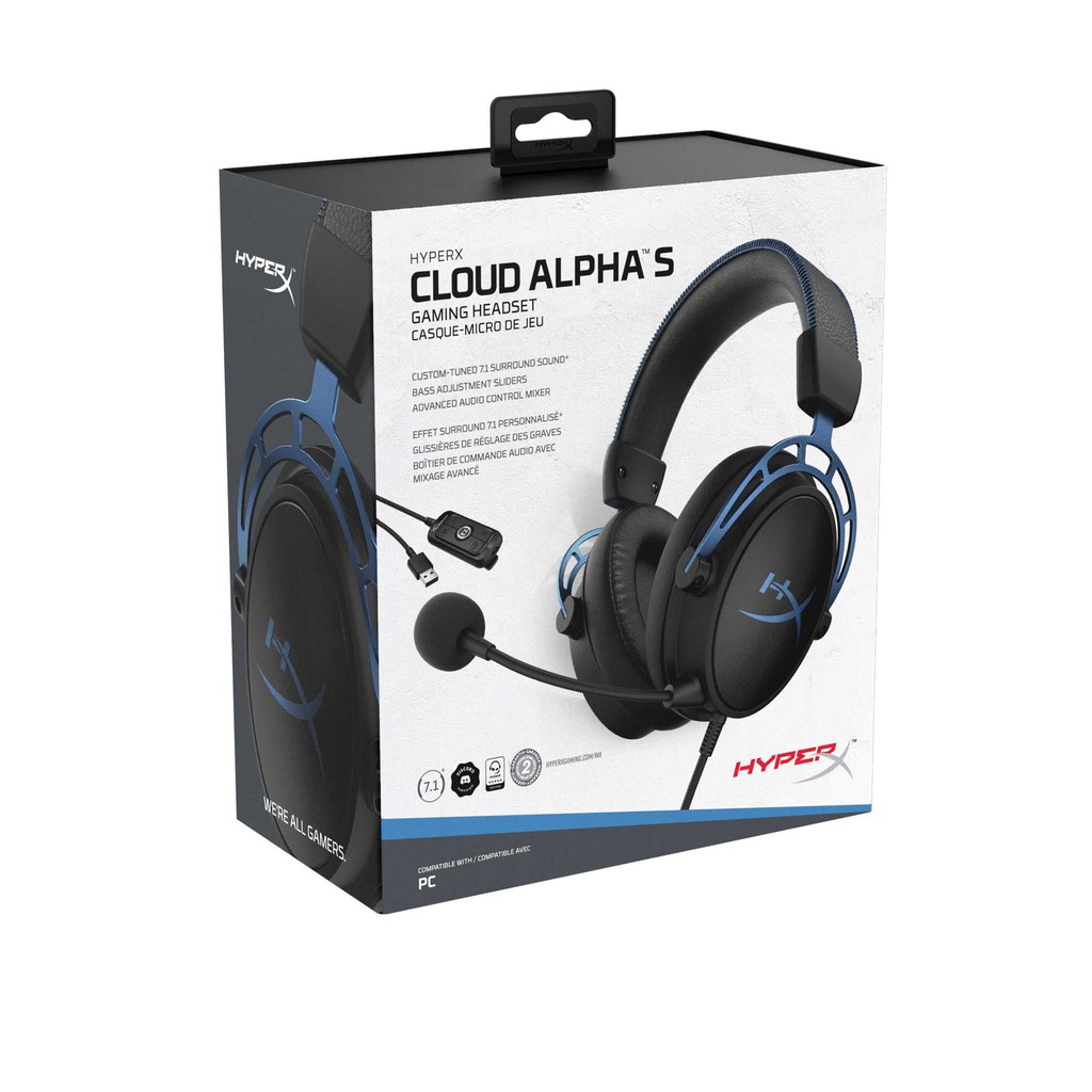 Headset Kingston HyperX Cloud Alpha S