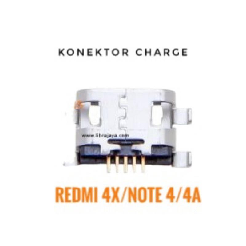 conektor cas redmi 4a / redmi note 4 / redmi 4x / konektor cas redmi  4a /  charger redmi 4a