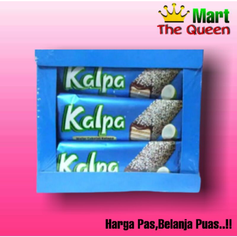 

KALPA 1 Box wafer coklat kelapa isi 12 pcs @ 24gr