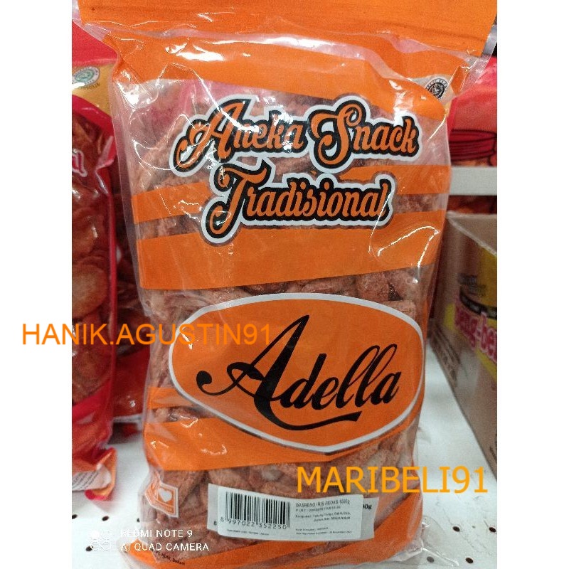 Snack Adella Stik Basreng Pedas 1 kg maribeli91