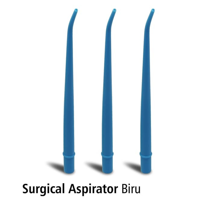 New Surgical Aspirator Tip Dental Biru