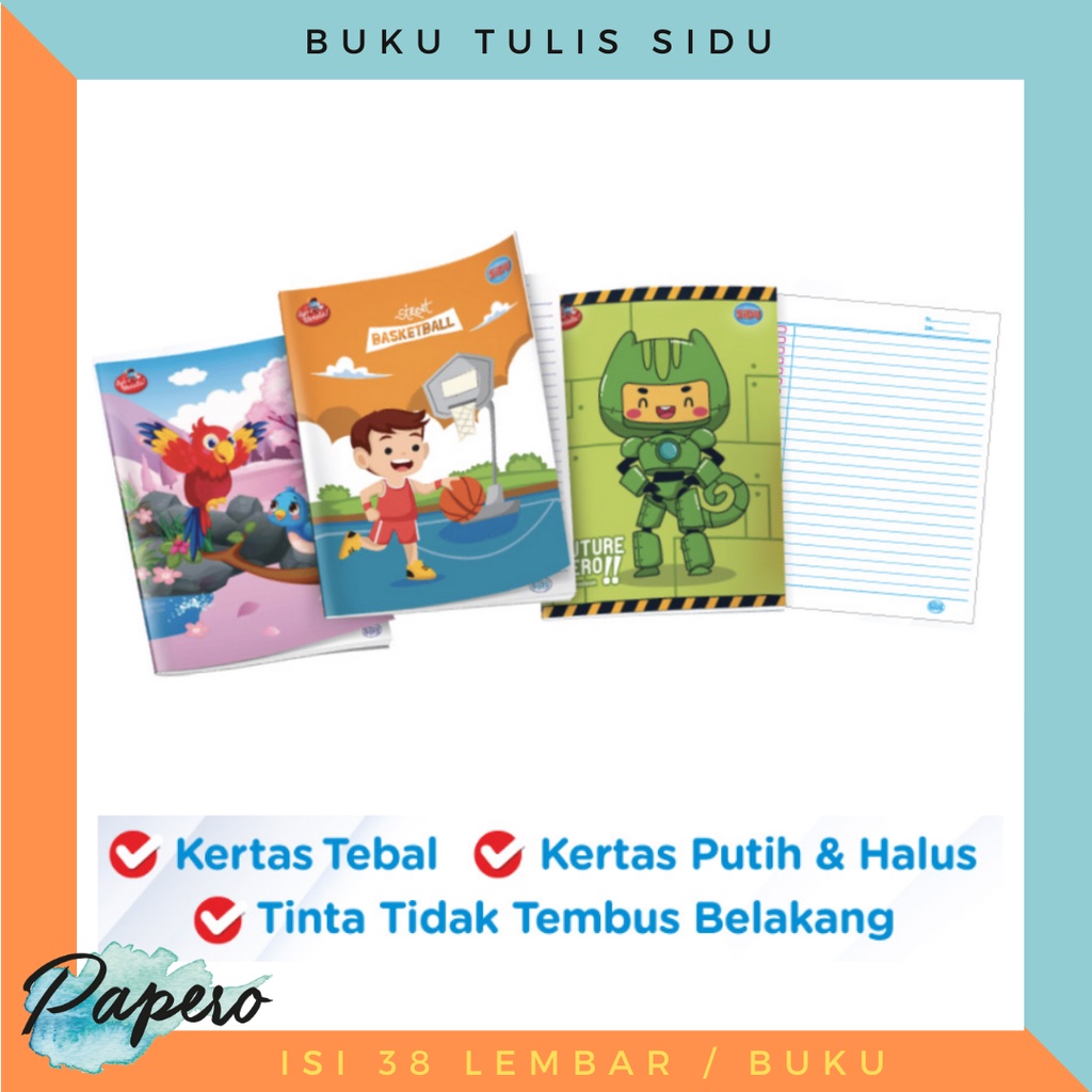 

Buku Tulis SiDU 38 Lembar