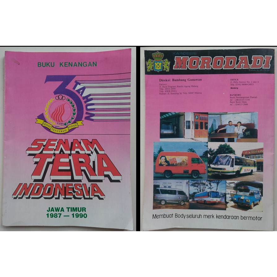 BUKU KENANGAN SENAM TERA INDONESIA JAWA TIMUR 1987 – 1990