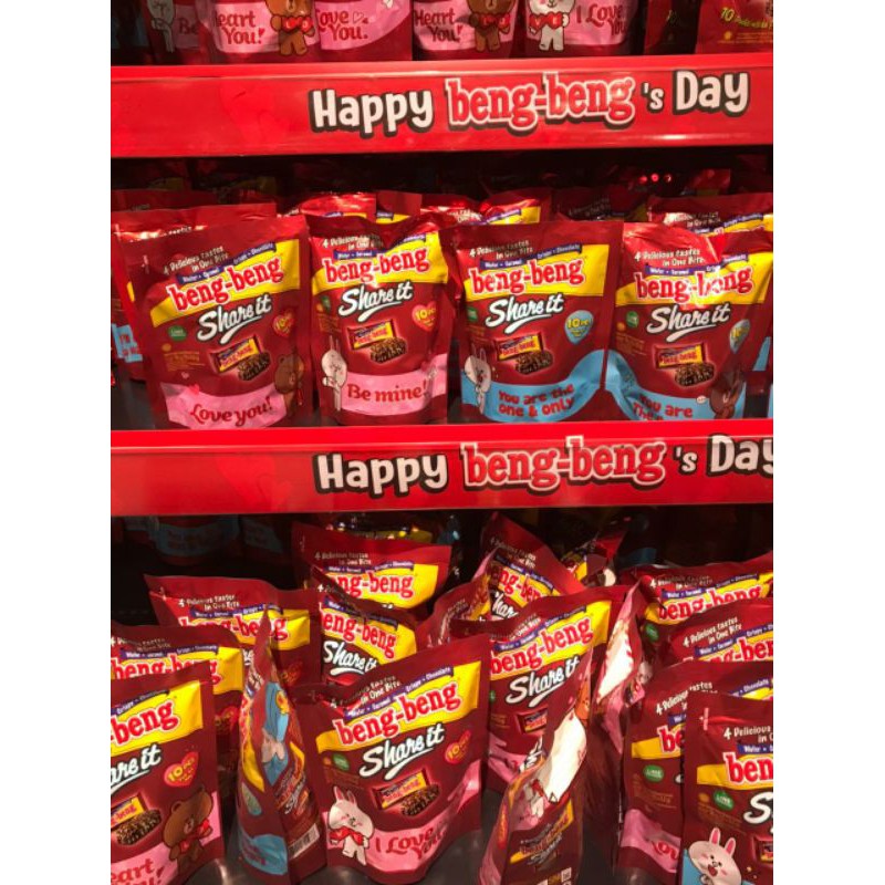 

COKELAT BENG-BENG SHARE IT 10 pcs Edisi Valentine Termurah