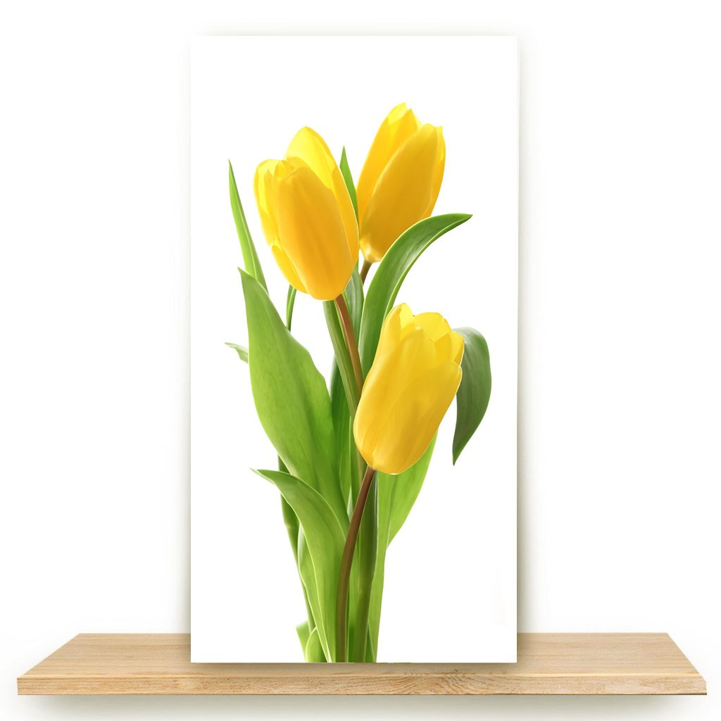 HIASAN DINDING TULIP PAJANGAN DINDING BUNGA TULIP WALL DECOR