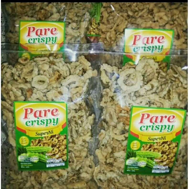 Jual Keripik Pare Crispy 250gr Keripik Pare Pedas Pare Krispi Shopee