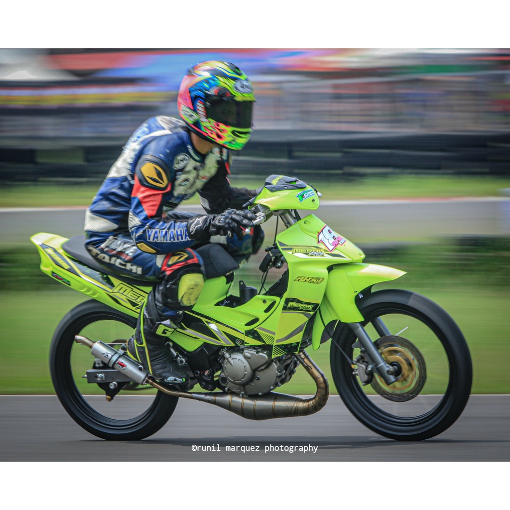 Knalpot ABRT20 Stainless 125 Z Kompetisi Original Pabrik ABRT20