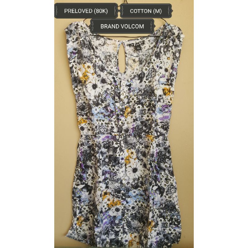 PRELOVED Brand VOLCOM Dress A Line
