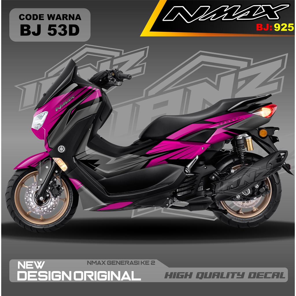 DECAL STICKER ALL NEW NMAX FULL BODY MOTOR / DECAL FULL BODY NMAX / DECAL STIKER FULL BODY NMAX / sticker nmax / decal nmax / stiker motor nmax / decal new nmax /STIKER DECAL NMAX TERBARU