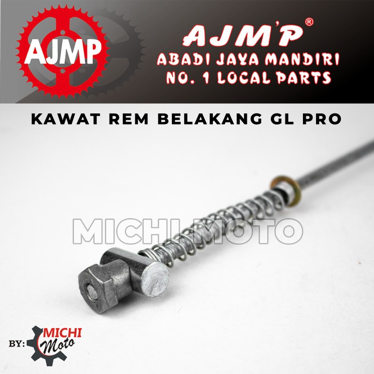 Kawat Rem Belakang LENGKAP / Tiang Rem / Gantar Rem GLPRO / Neotech / Gl Pro
