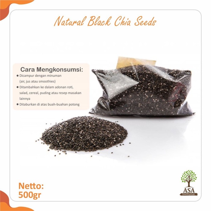 

q20w1q1qw Black Chia Seed 500 Gram Dscscv