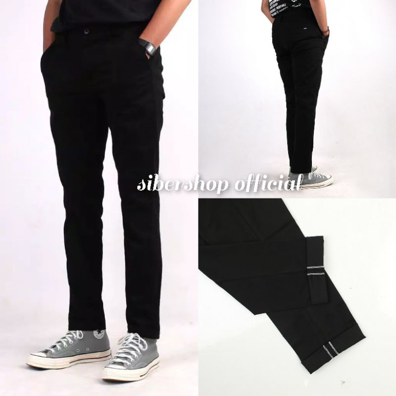 Celana Panjang Chino Pria Slimfit Premium Quality Size 27-38 COD