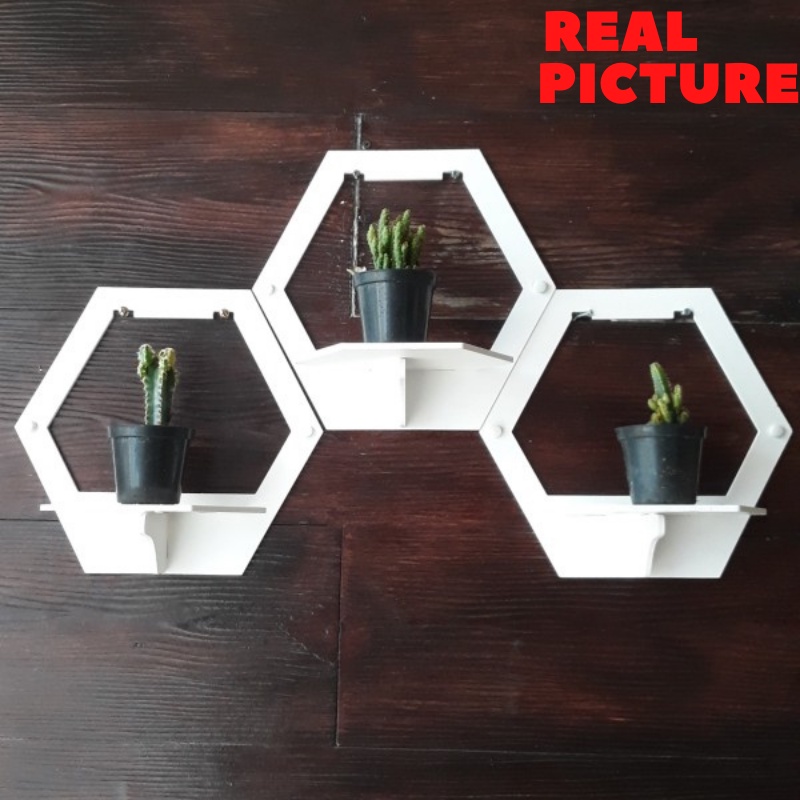 Rak Dinding Minimalis Rak Tempel Dinding Aesthetic Rak Dinding Gantung Rak Dekorasi Dinding Vintage